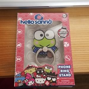Sanrio keroppi phone ring stand